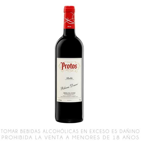 vino protos roble ribera del duelo de 750 ml 