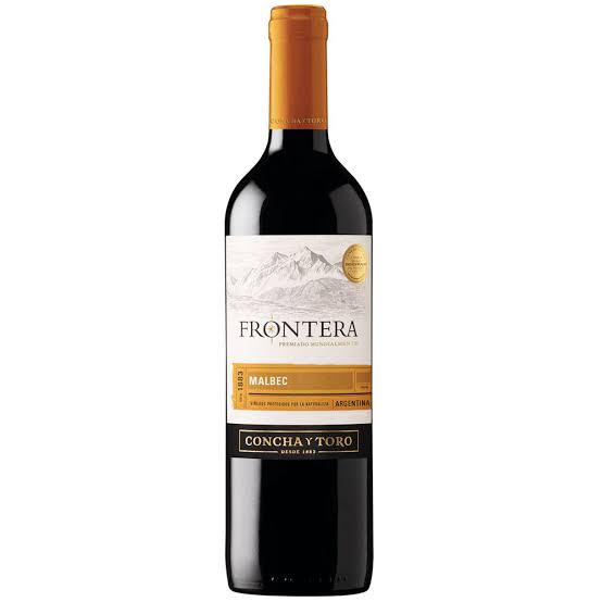vino frontera malbec bot de 750 ml