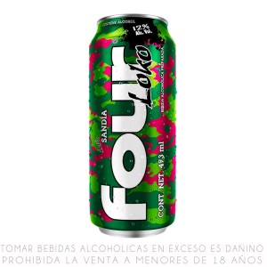 four loko sandia de 473 ml 